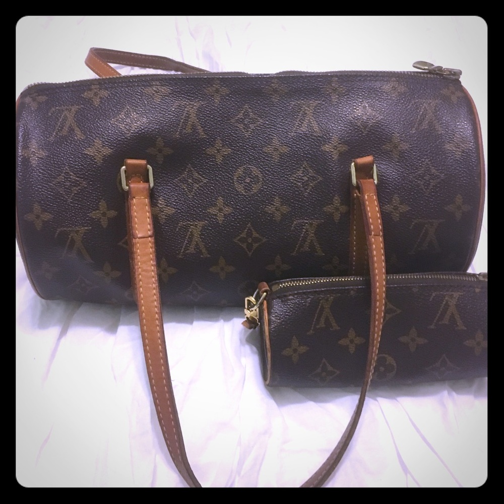 Louis Vuitton Papillon Monogram Canvas Handbag